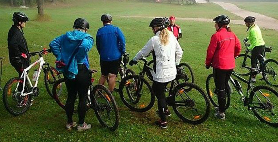 Deltagare träningsläger MTB Foto: Mats Edvardsson