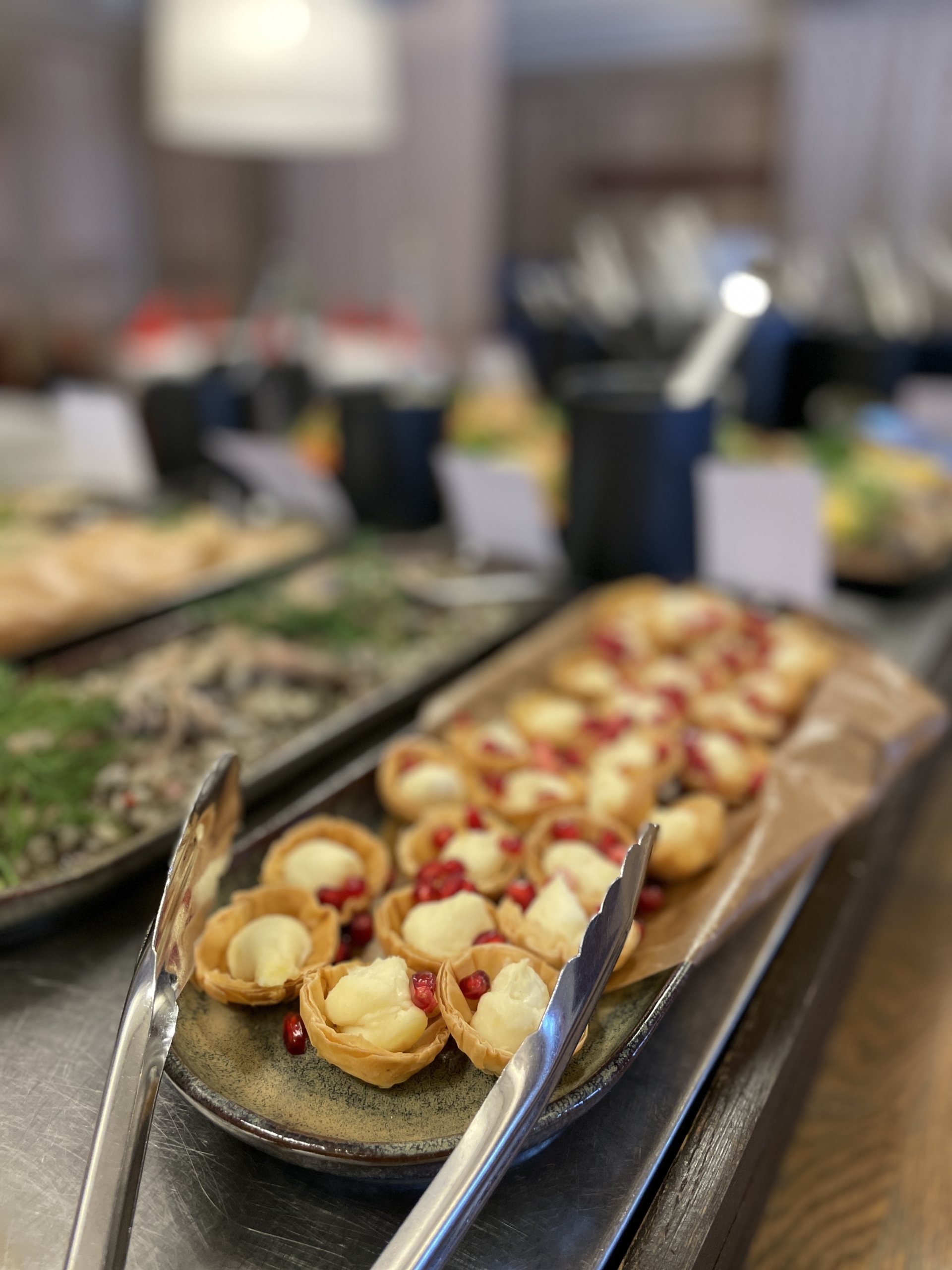 Julmat, plock, krustader, buffé