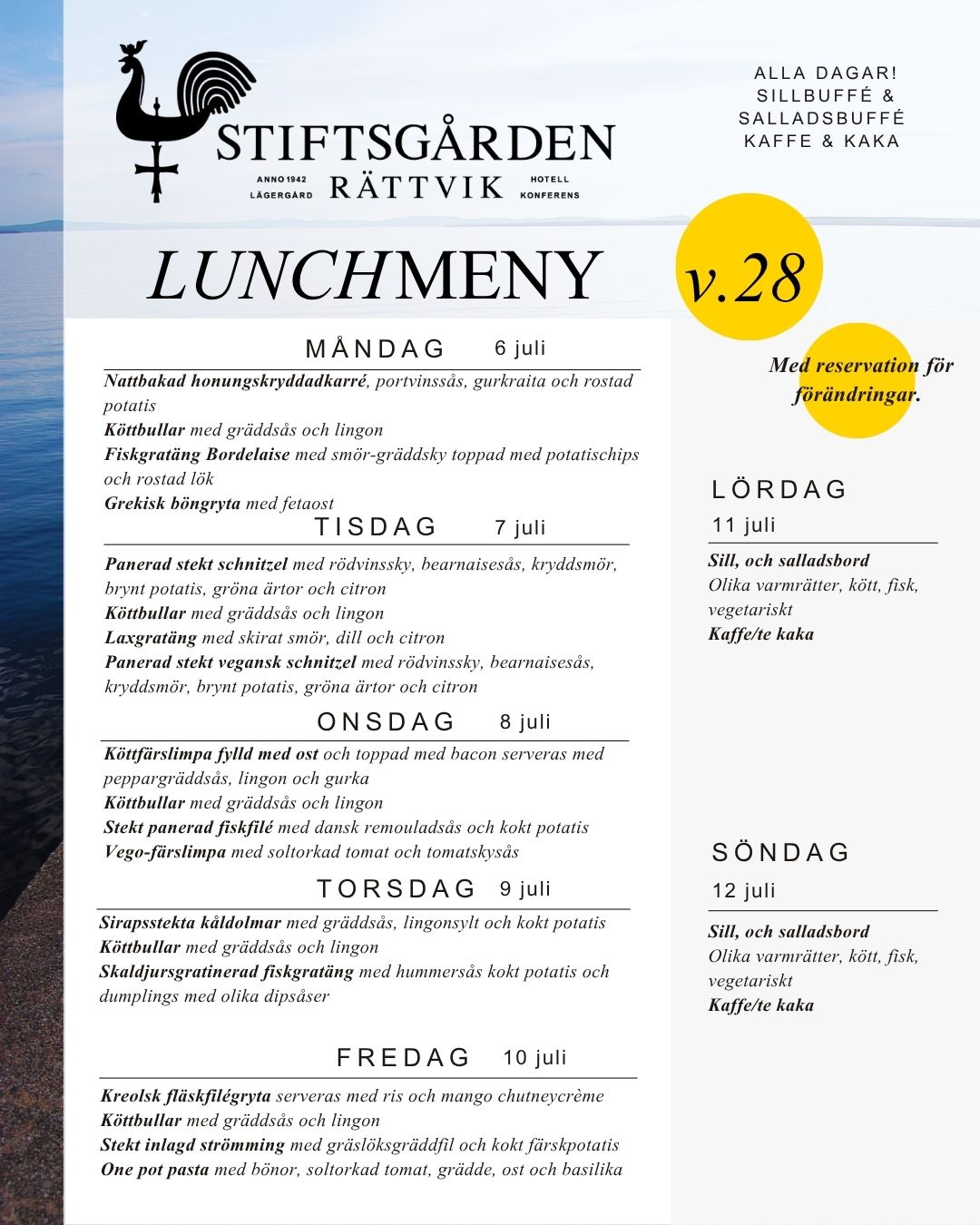 Lunchmeny v28